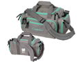 Cabela's Catch All Gear Bag in Ghost Gray with Aqua Accents and NWTF Logo