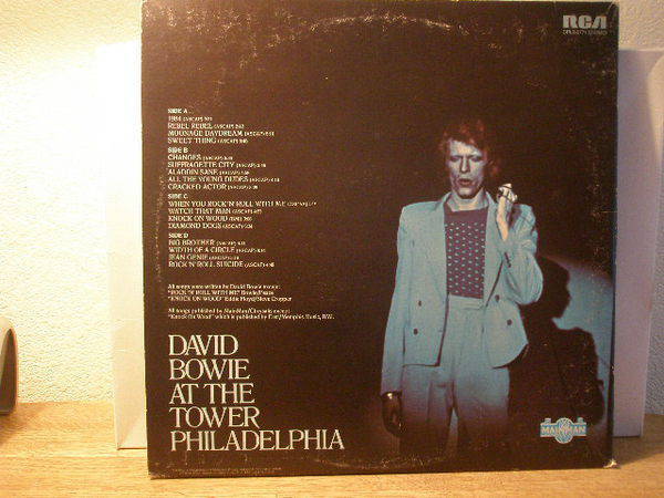 David Bowie David - Live 2 LP $16 ship included media i...