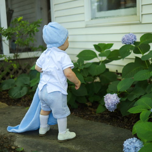 Little Boy Blue Baby Hat