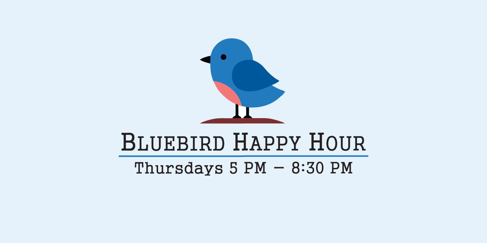 Bluebird Happy Hour in The Grove at GPAC promotional image