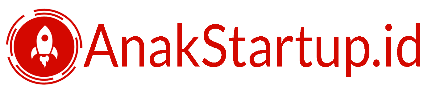 Logo anakstartup red