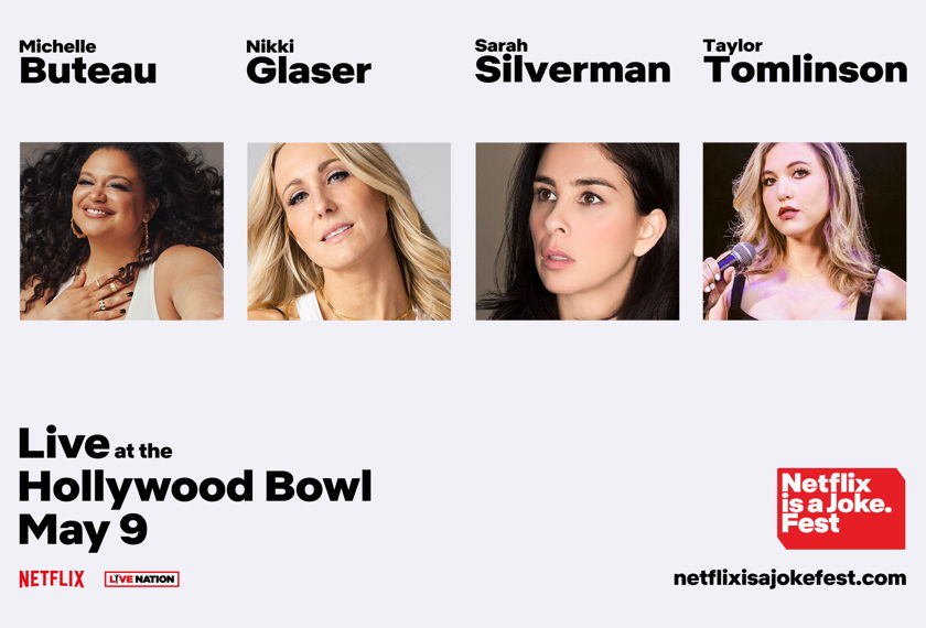 Netflix Is A Joke Presents: Taylor Tomlinson, Sarah Silverman, Nikki Glaser, Michelle Buteau artwork