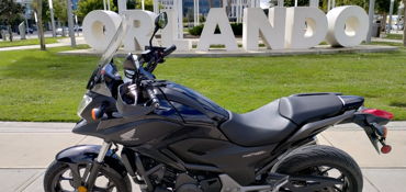 2015 HONDA NC700X motorcycle for rent near Winter Garden, FL
