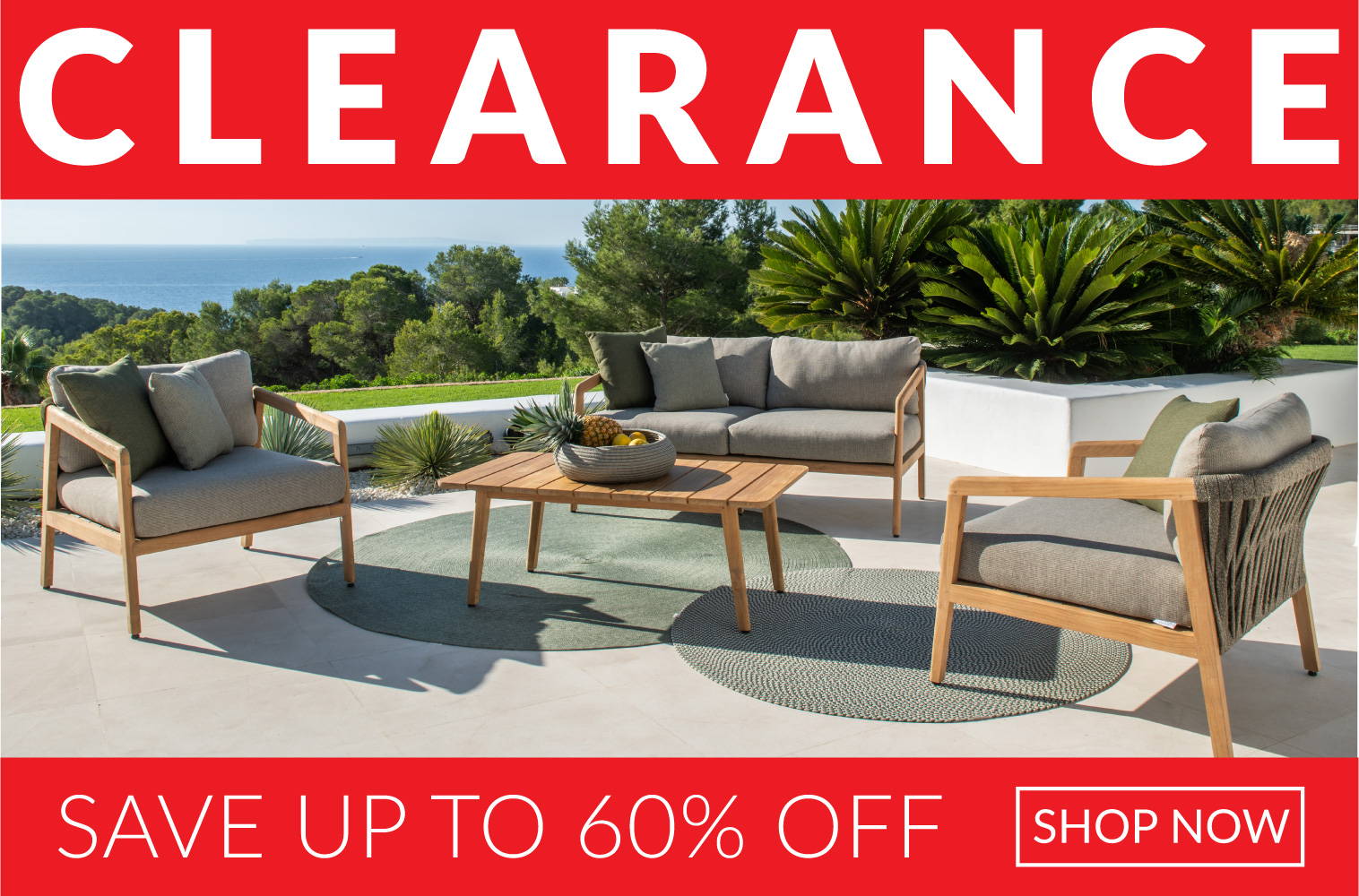 Clearance Sale Ritz Teak Outdoor Seating Save up to 60% off