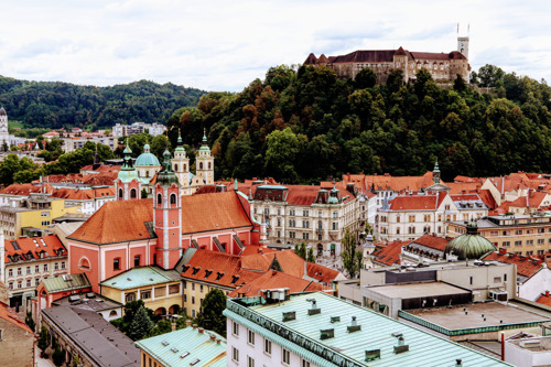 Столица Любляна, пешеходная экскурсия