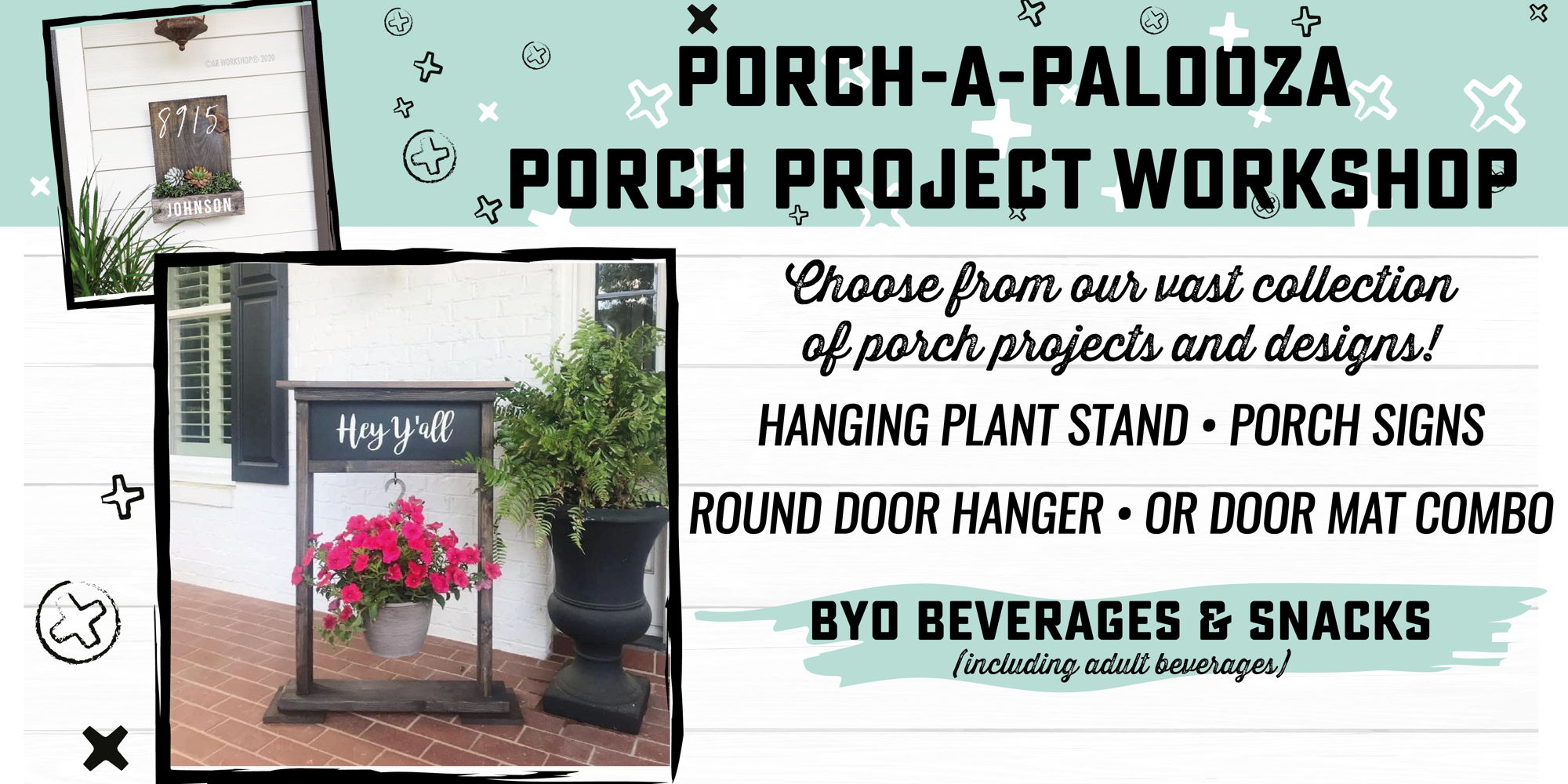 Specialty - Porch-a-palooza - Porch Project Workshop promotional image