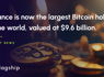 Binance is now the largest Bitcoin holder in the world. They hold nearly 600,000 coins valued at $9.6 billion.