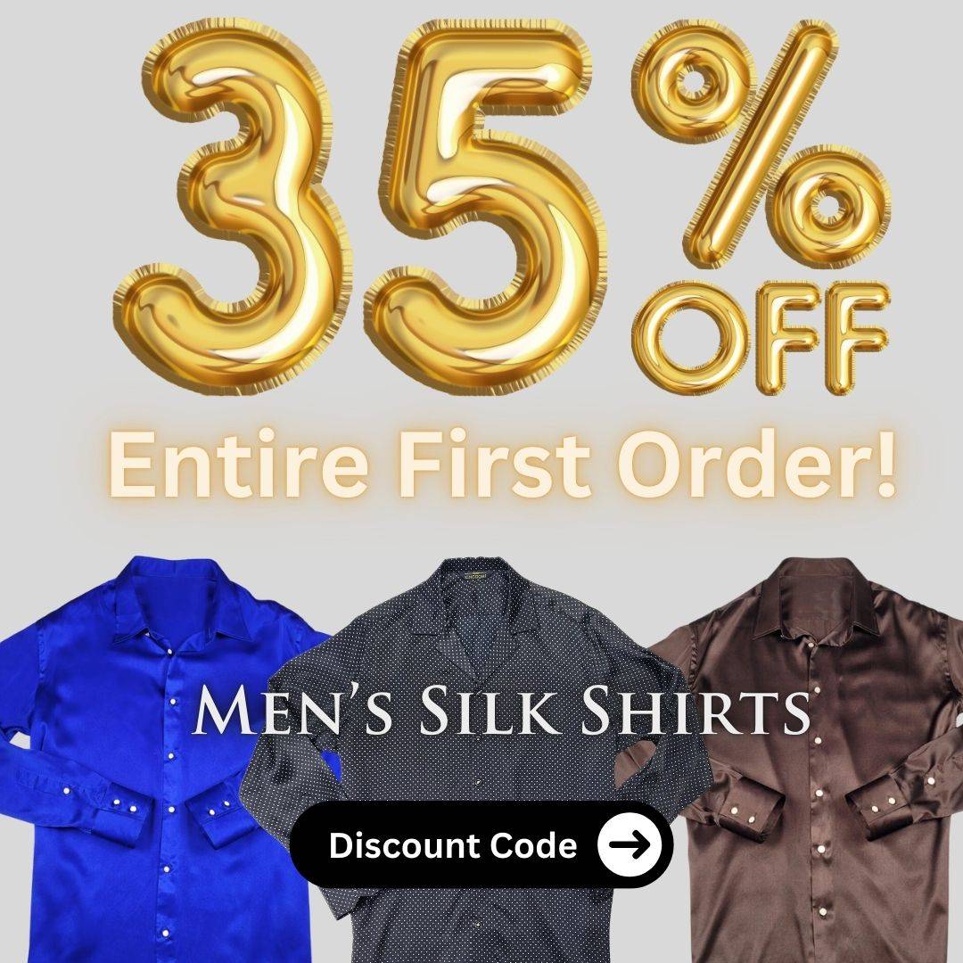 discount code for mens silk shirts
