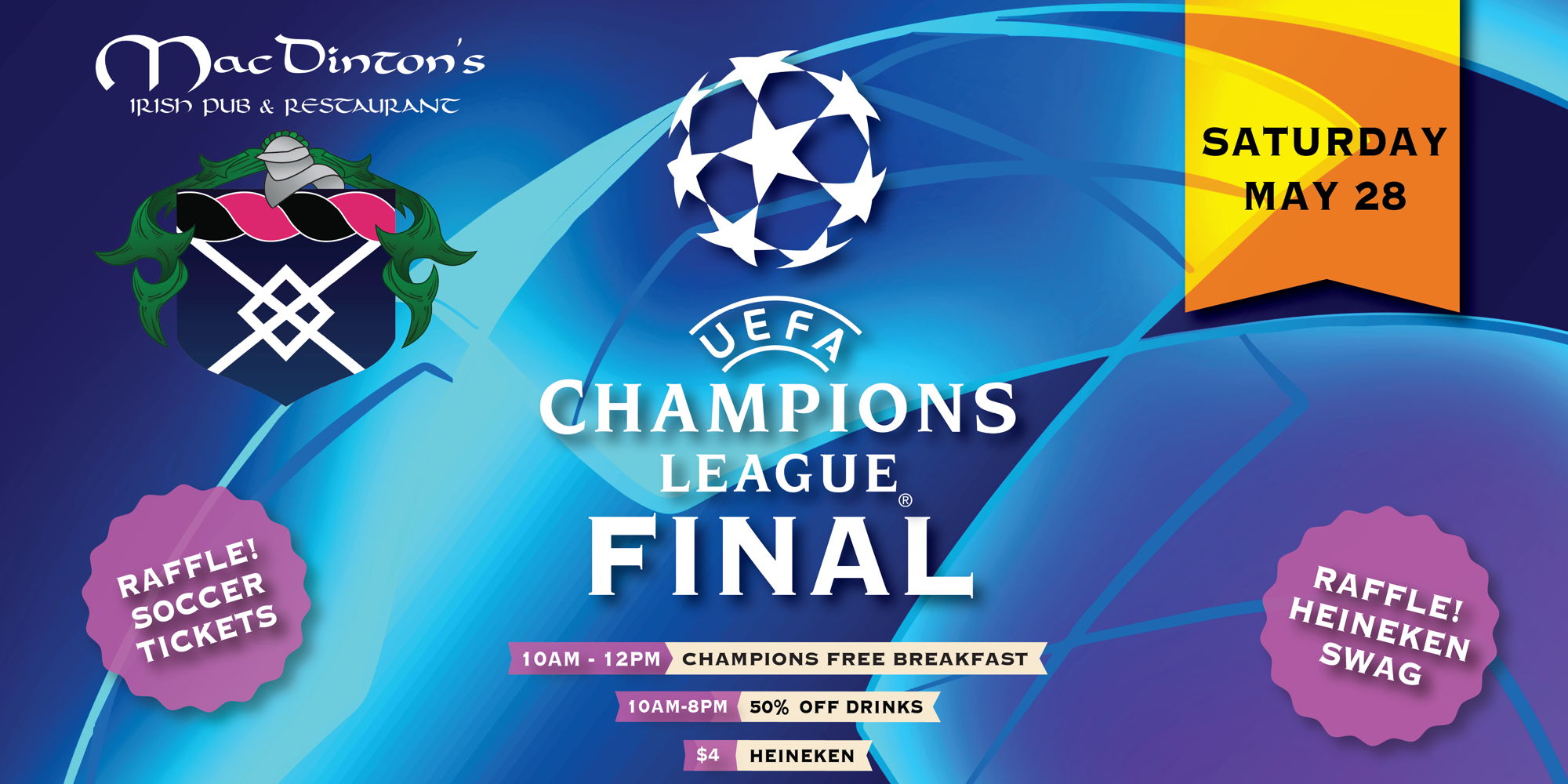 EUFA Champions League FINAL Watch Party! promotional image