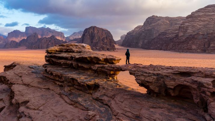 During ancient times, Wadi Rum was part of the Nabataean kingdom, which extended from Syria to Egypt