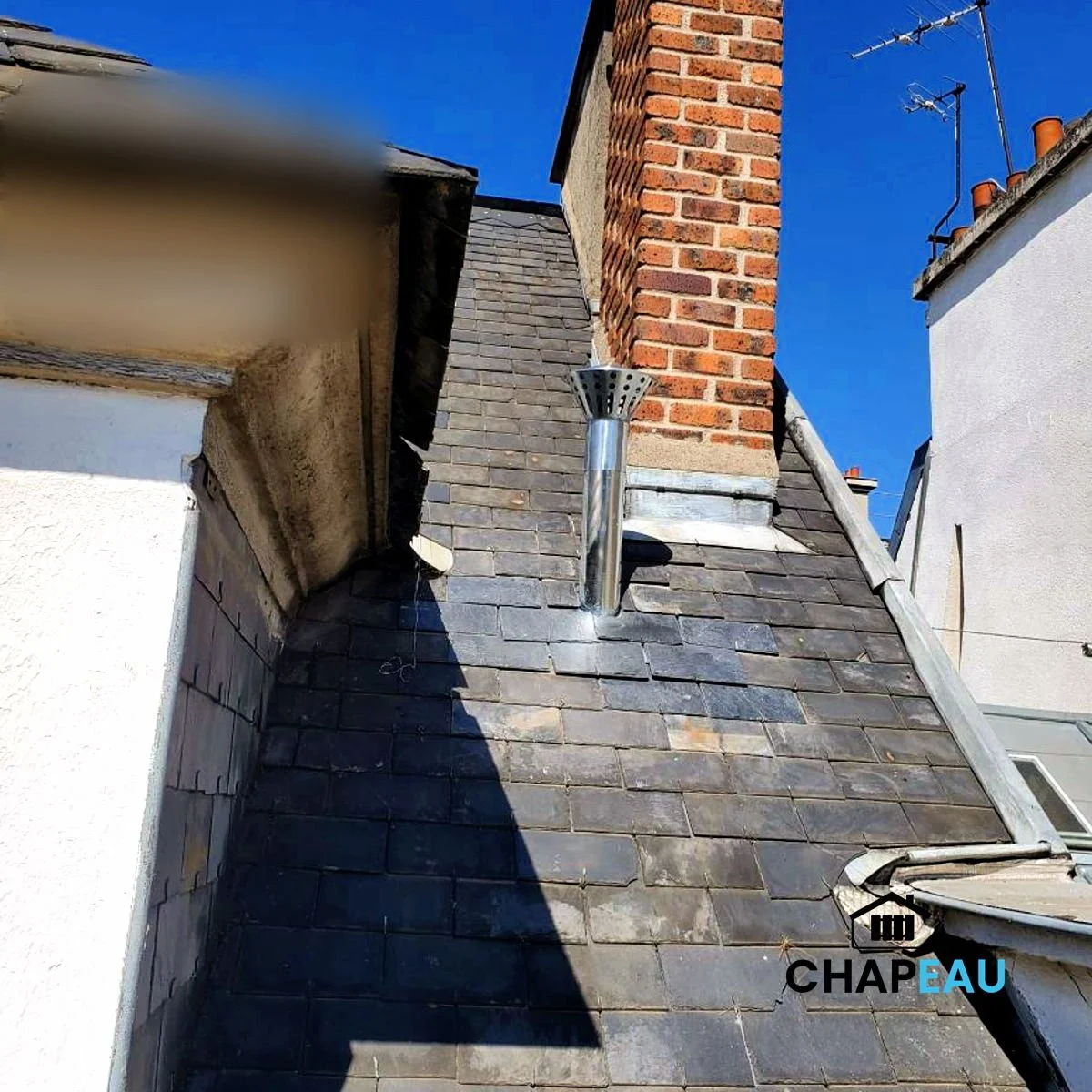 Chantier de couverture rue Beautreillis à Paris 4e — Entreprise Chapeau