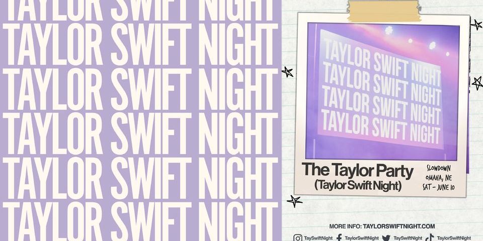 The Taylor Party: Taylor Swift Night promotional image