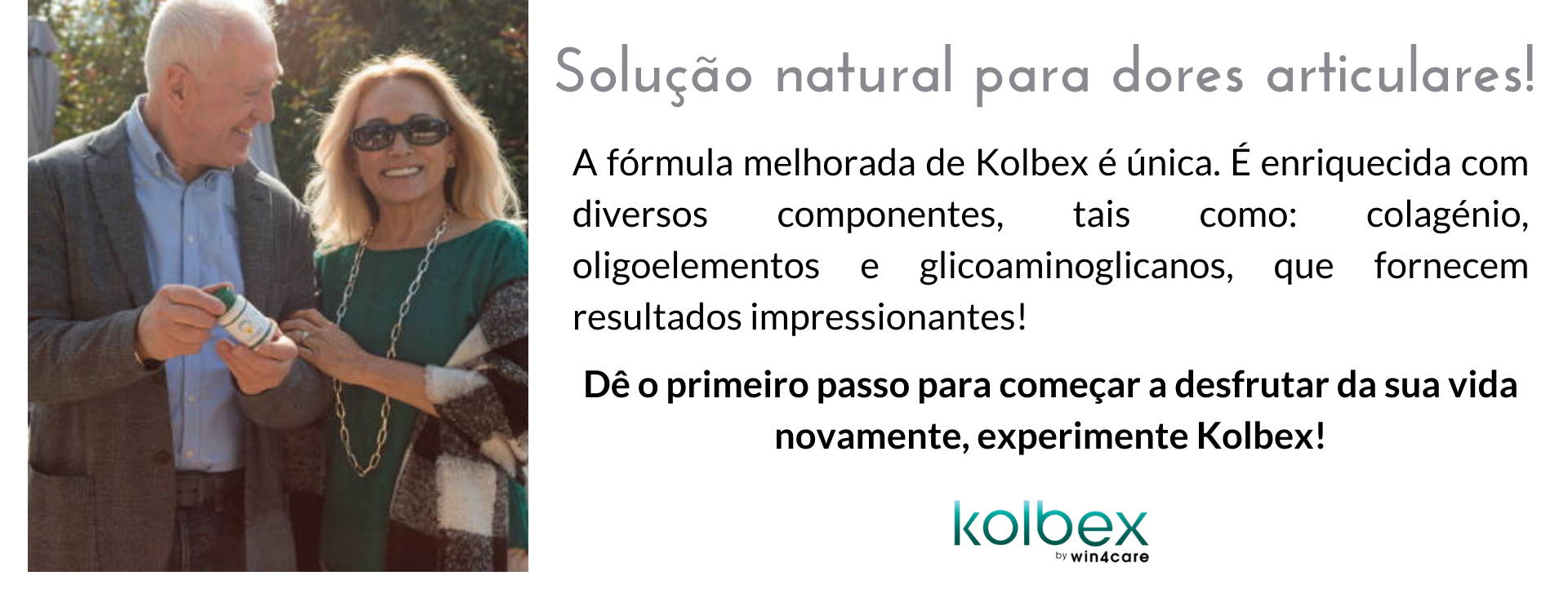 Kolbex é uma solução natural para dores articulares!