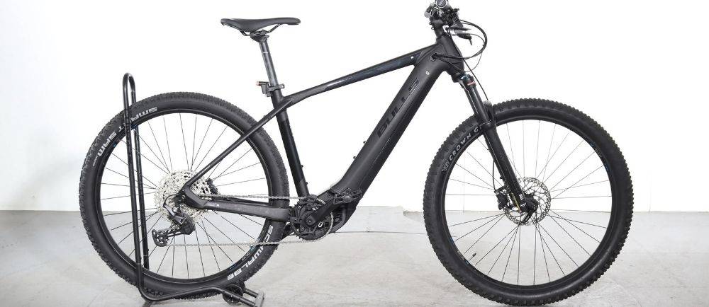 Bulls ebike on a stand