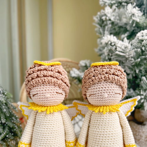 Crochet Nativity set: Angel, Baby Jesus, Mary, Joseph, donkey and sheep/Pattern/PDF/English only/Christmas, Nativity toys, Amigurumi, X-mas
