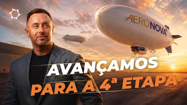 Iniciamos a construção de grandes dirigíveis — o objetivo para o qual tudo foi empreendido!
