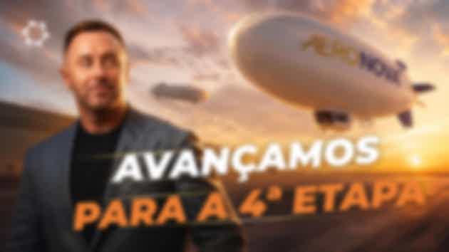 Iniciamos a construção de grandes dirigíveis — o objetivo para o qual tudo foi empreendido!