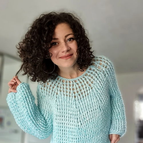 Nuage Sweater Crochet Pattern: Cozy Elegance for All Sizes