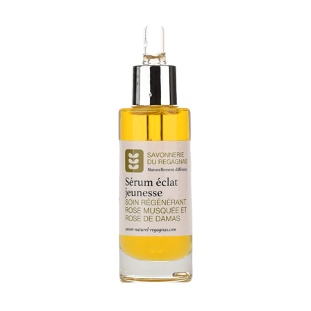 Serum für jugendliche Ausstrahlung mit Damaszener-Rose