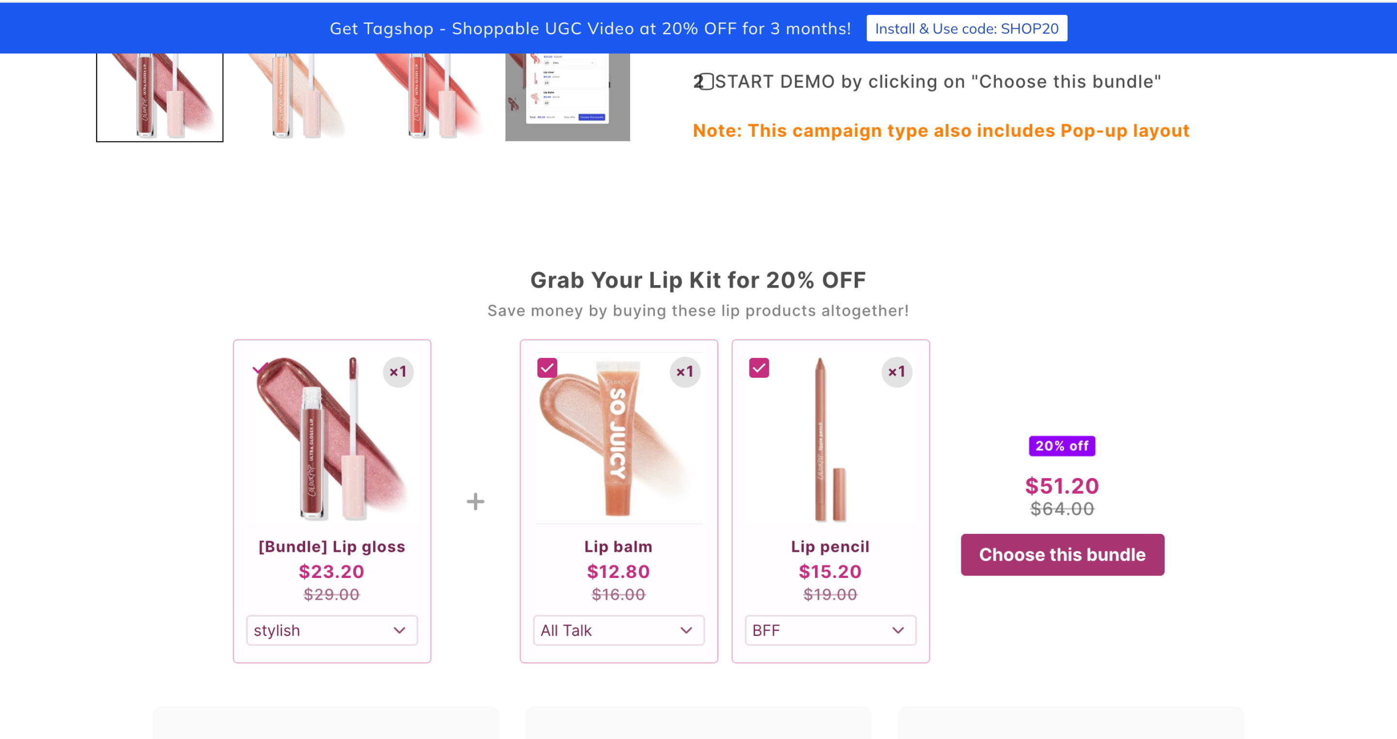 Qikify Product Bundles