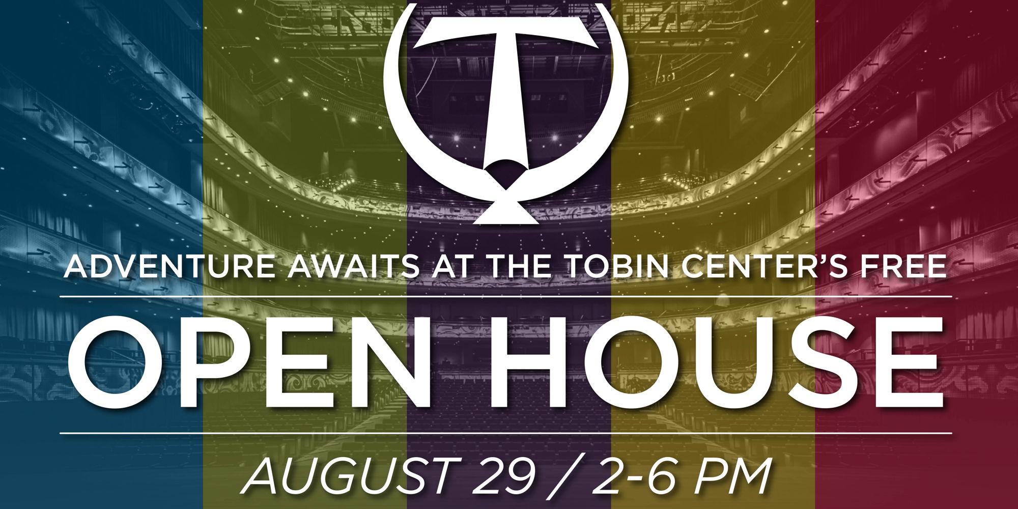Tobin Center Open House promotional image