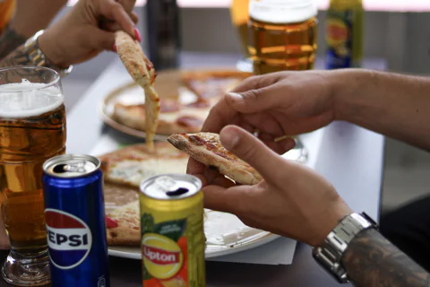 1-stündige Pizzakreuzfahrt in der Innenstadt von Budapest