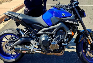 2019 YAMAHA MT-09 motorcycle for rent near North Las Vegas, NV