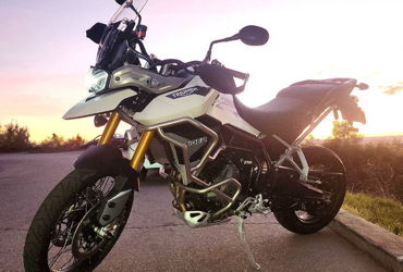 2023 TRIUMPH TIGER 900 RALLY PRO motorcycle for rent near Los Angeles, CA