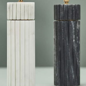 Ribbed Marble Grinder