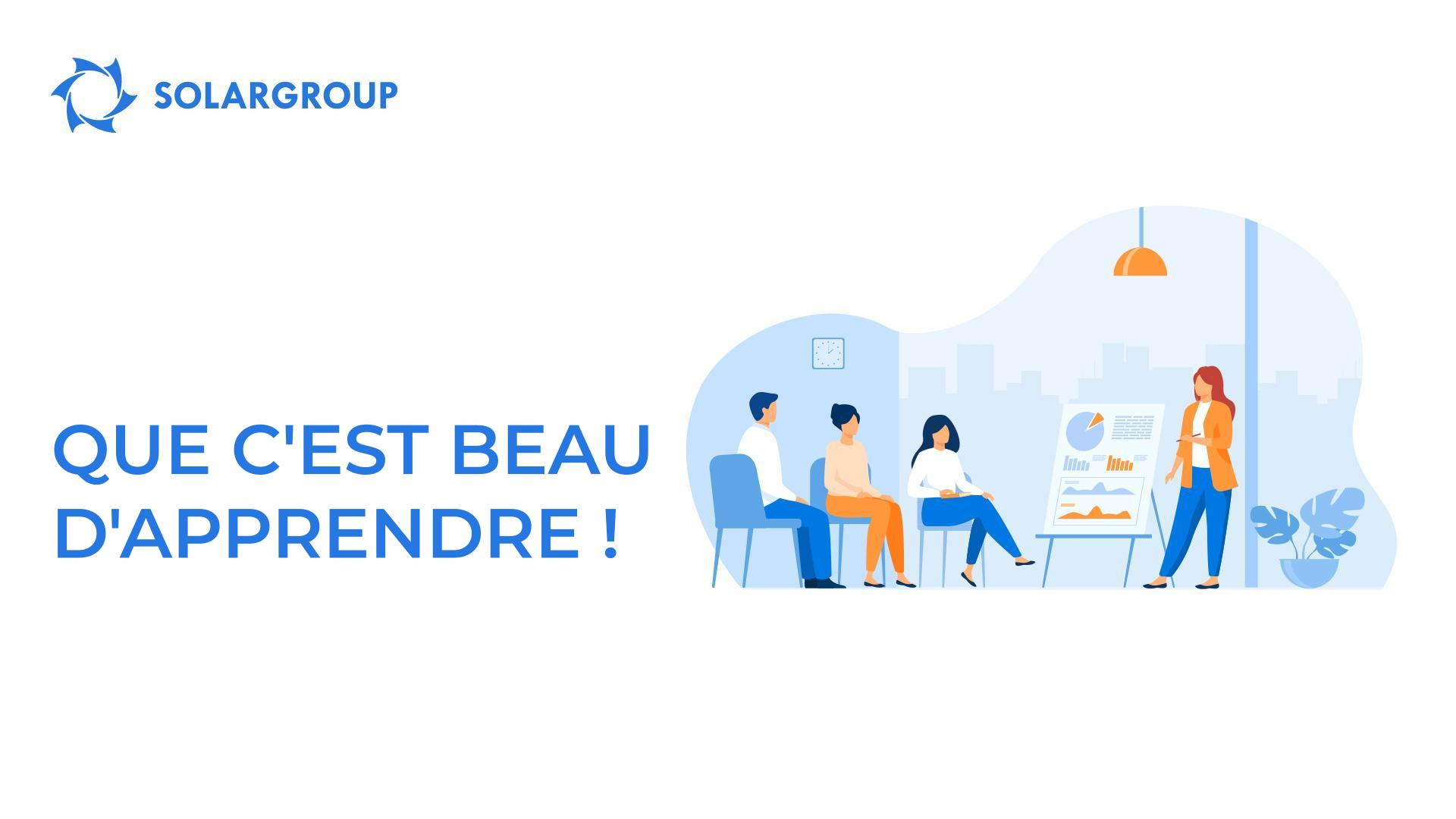 Que c'est beau d'apprendre !