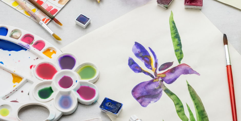 Watercolor Painting: Expressive Botanicals promotional image