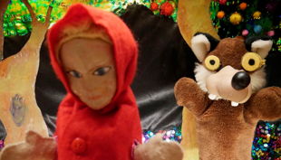 kasperltheater im wohnzimmer wolf und rotkäppchen