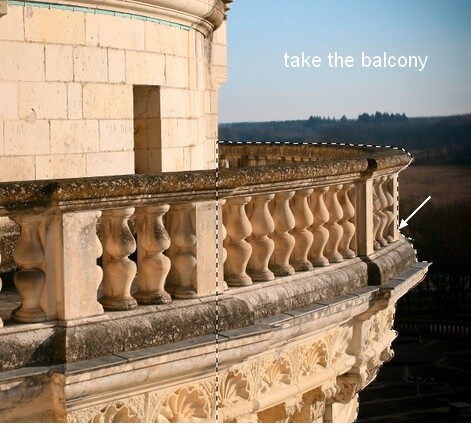 Создание заката в Photoshop. Часть 2 - операции с балконом