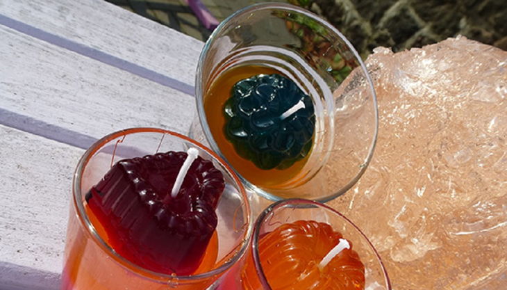 die wunderkerze gelkerze