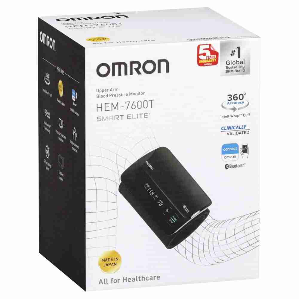 Omron HEM7600T Smart Elite+ Blood Pressure Monitor - Image 2