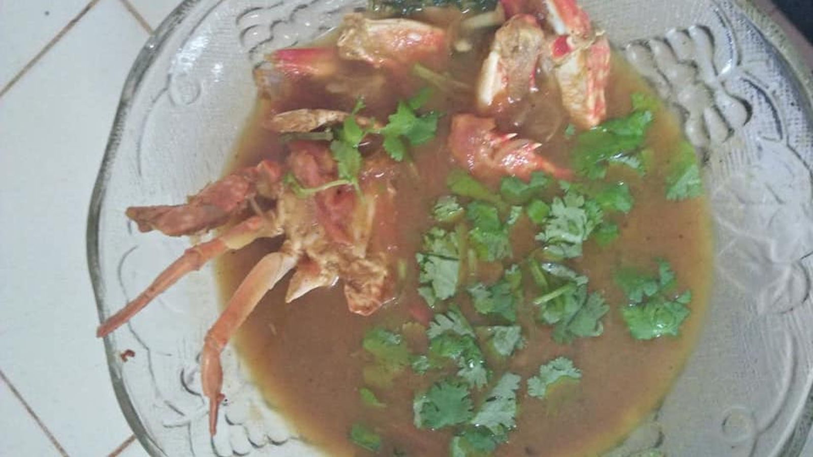Sour and Spicy Crab Soup / Nandu Resam