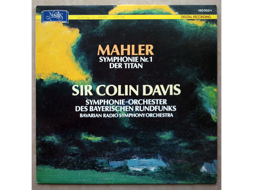 Novalis/Colin Davis/Mahler - Symphony No.1 "The Titan" / NM