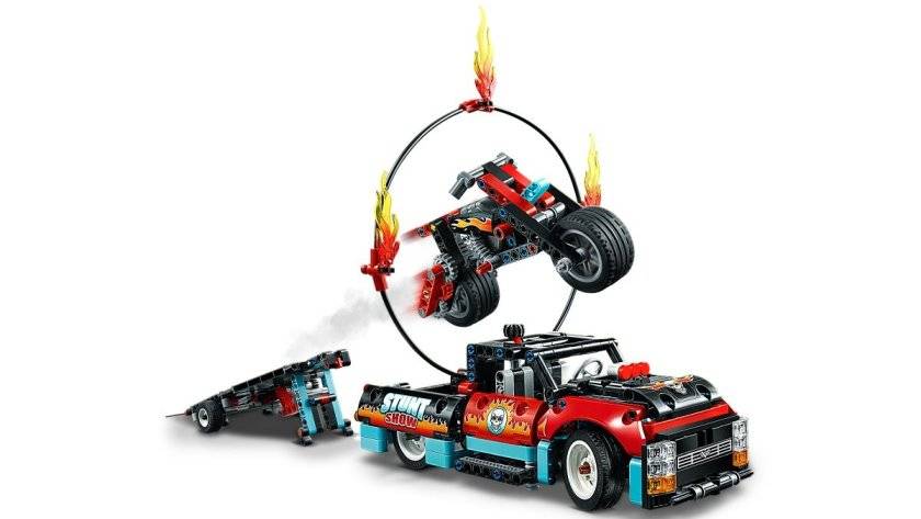 lego 42109 ring fire jump