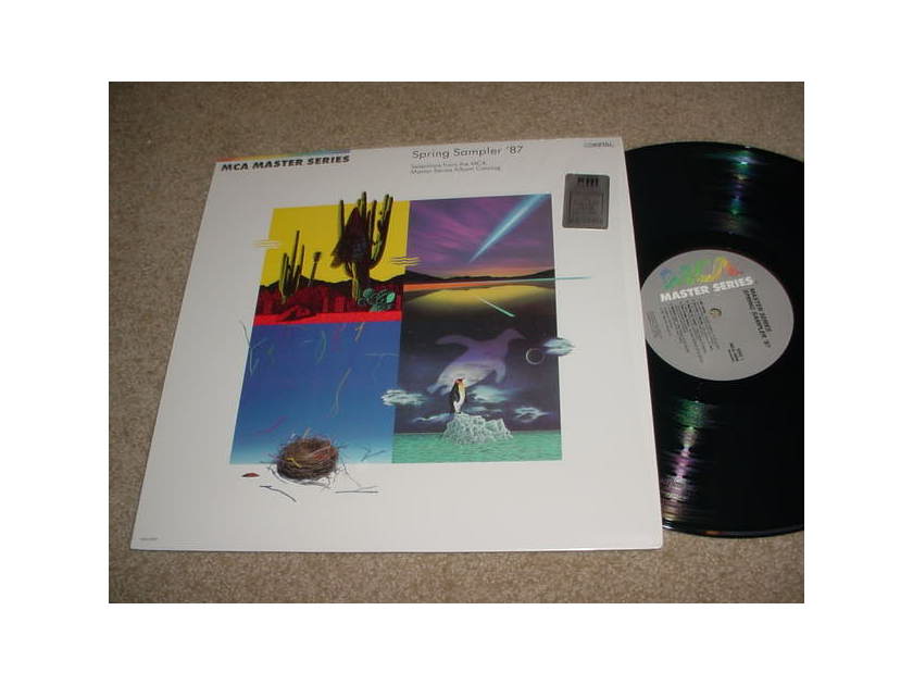 MCA MASTER SERIES JOHN JARVIS  giles reaves more - SPRING SAMPLER 87  LP RECORD km virgin vinyl audiophile
