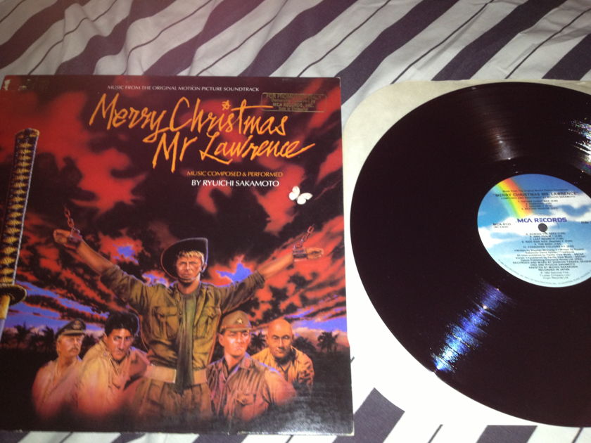 Soundtrack - Merry Christmas Mr. Lawrence MCA Records Vinyl  LP NM