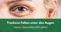 Trockene Haut unter den Augen