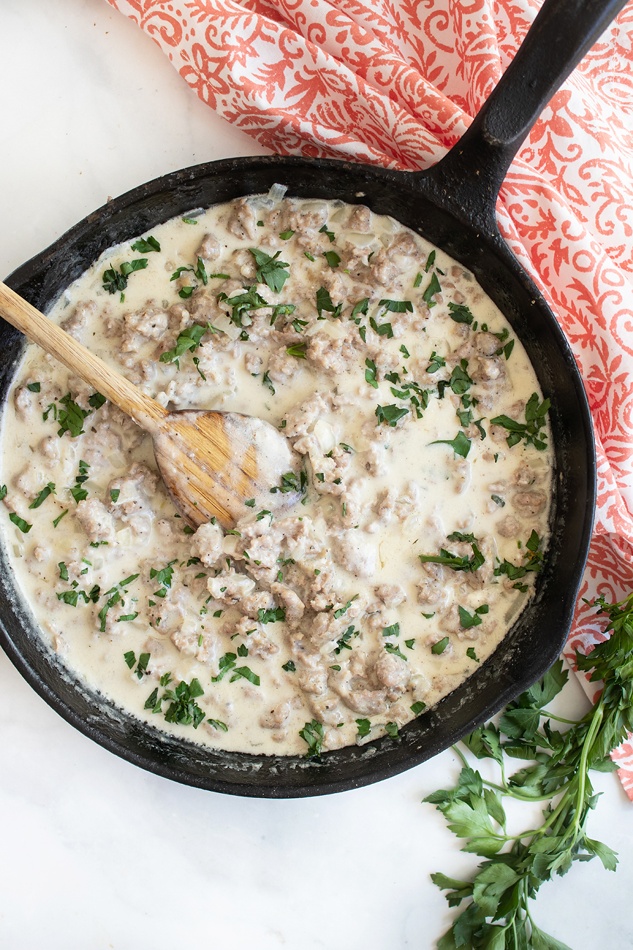 Keto Sausage Gravy Perfect Keto