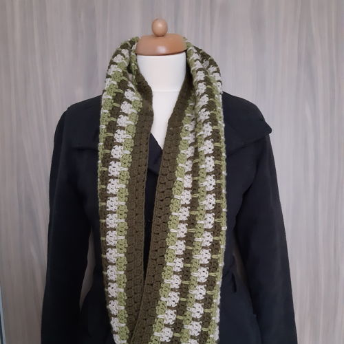 Knitted scarf Eef, scarf