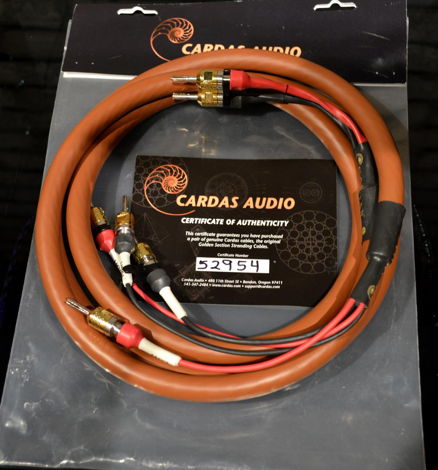 Cardas Audio Cross Speaker 2.5M, Bi-Wire Pair , Certifi...