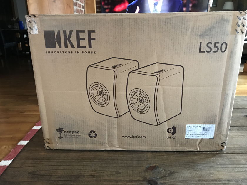 KEF LS50 Limited Edition (Frosted Black)