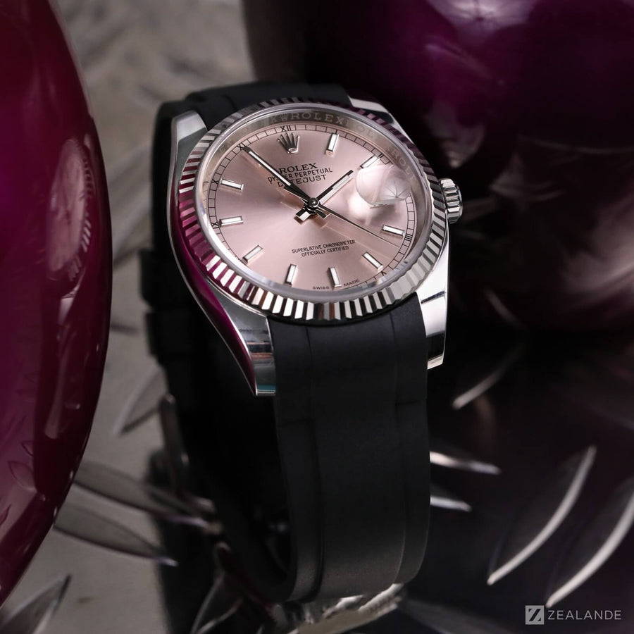 ZEALANDE rubber strap for Rolex Datejust