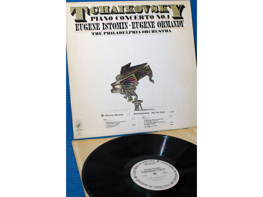 TCHAIKOVSKY/Ormandy/Istomin -  - "Piano Concerto 1" -  Odyssey White Label Demo 1977 DJ Strip