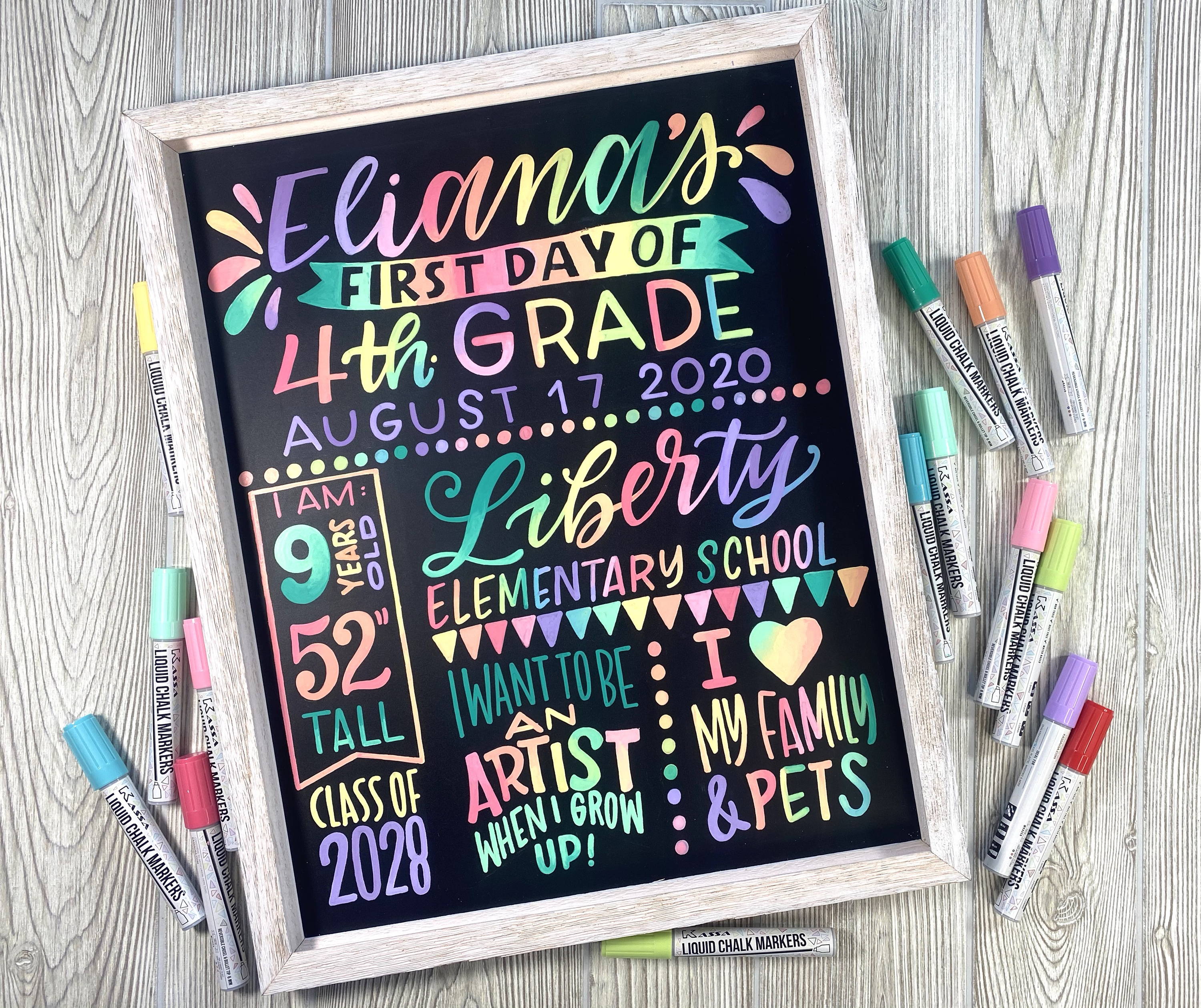 Xxxx School Sax Vedio - Pastel Chalk Markers: Back to School Project Ideas