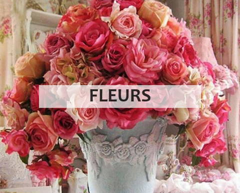 Broderie diamant collection fleurs