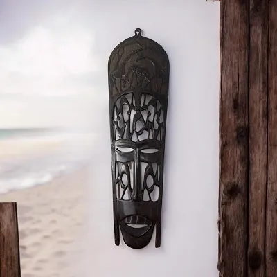 African Handcrafted Wooden Mask